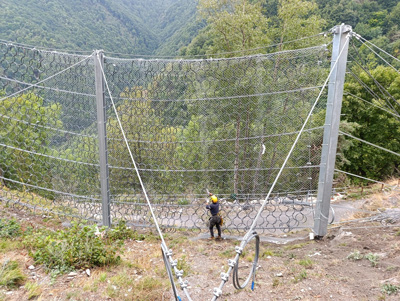 Barriere paramassi